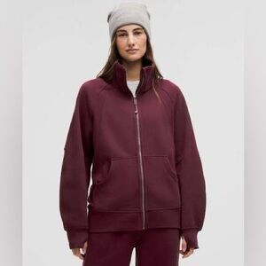 Lululemon SCUBA OVERSIZED FUNNEL-NECK Full-Zip (Size M/L)
